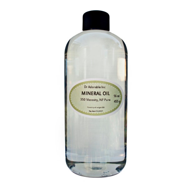 16 OZ Mineral Oil Pure Organic Fresh and Natural Massage Facial Oil Spa & Relaxation Bath and Beauty