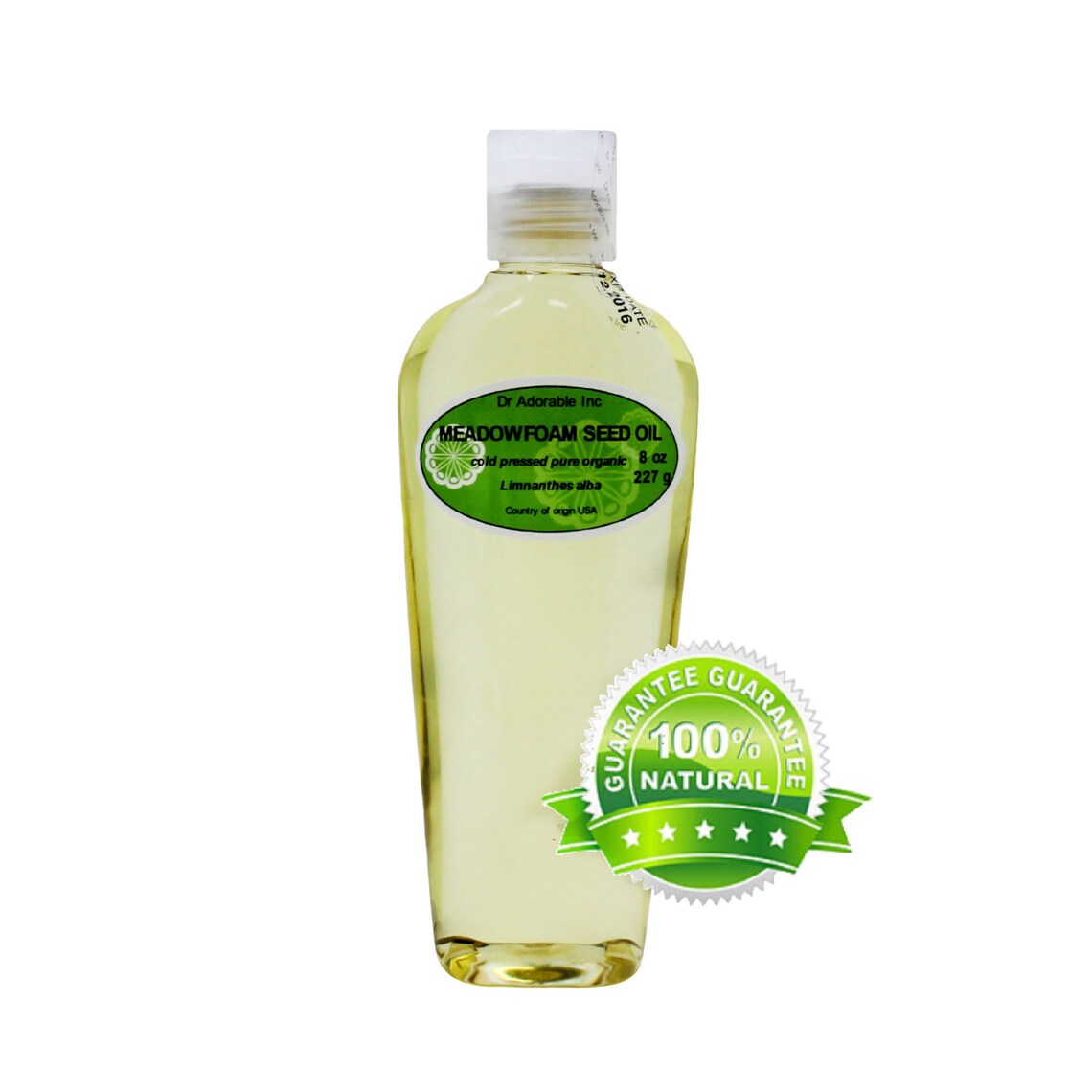thumbnail image 2 of Dr. Adorable 8 Oz Organic Meadowfoam Seed Oil - Pure Cold Pressed 2 of 5