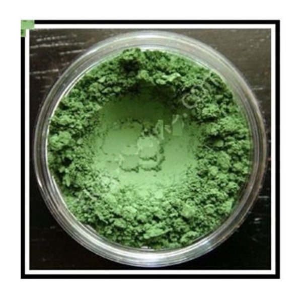 1 once OXYDE DE CHROME VERT Pigment mica idéal pour les savons cosmétiques Lotions bombes pour le bain Gels douche Sels de bain et bien d'autres