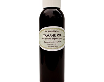 Tamanu Oil 100% Pure & Organic Cold Pressed 4 oz