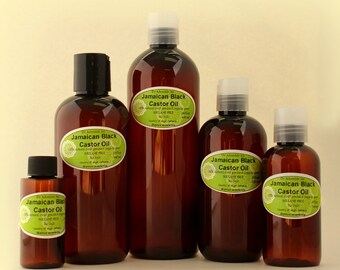 16 OZ Pure Jamaican Black Castor Oil Super Potent Strengthen Grow & Restore Hair Care Organic