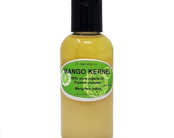 4 Oz Mango Seed Oil Organic 100% Pure Moisturizers Skin Care Bath and Beauty