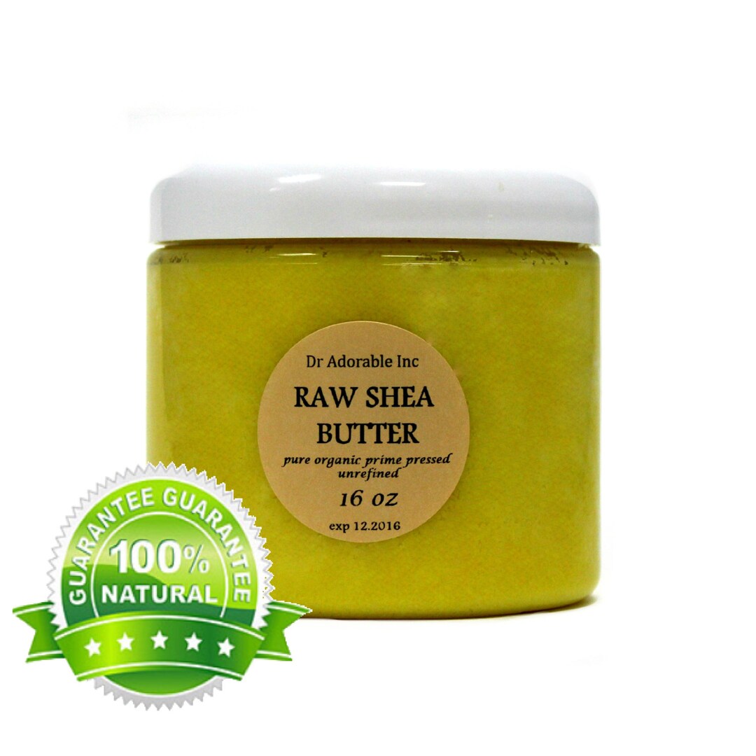 16 Oz / 1 Lb Raw UNREFINED Shea Butter From Ghana Etsy