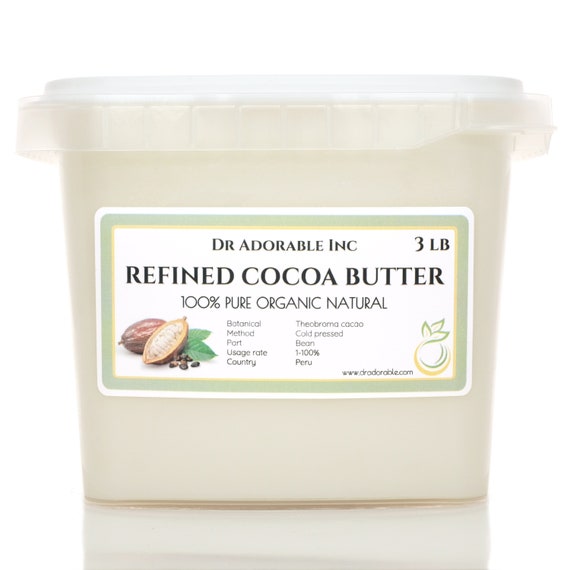 3 lb - Cocoa Organic Refined Butter Deodorized