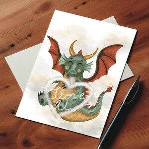 I Love You Postkarte, Valentines Postkarte, Kunst Illustration, Kunstdruck, handgemachte Postkarte, Liebespostkarte