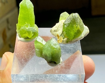 Peridot 3 pieces group from supat Gali in kohistan Pakistan. 30 grams