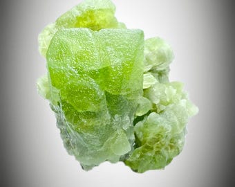Green & Terminated cluster of Peridot @supat Gali Kohistan Pakistan 55 grams