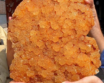 Aragonite ( orangish peach ) Cluster From Helmand Afghanistan   18 kg