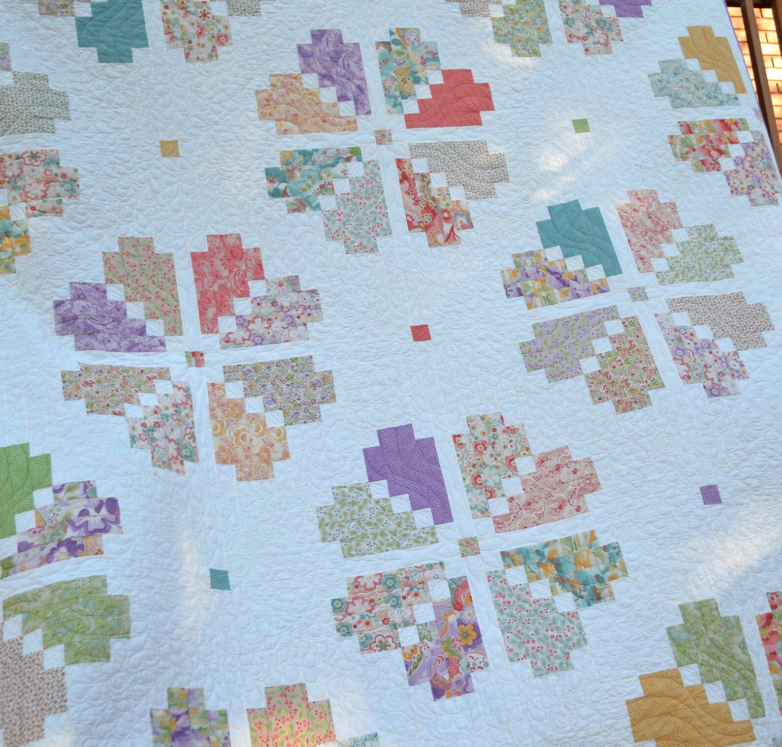 Petal Pop PDF Quilt Pattern With 5 Size Options Etsy