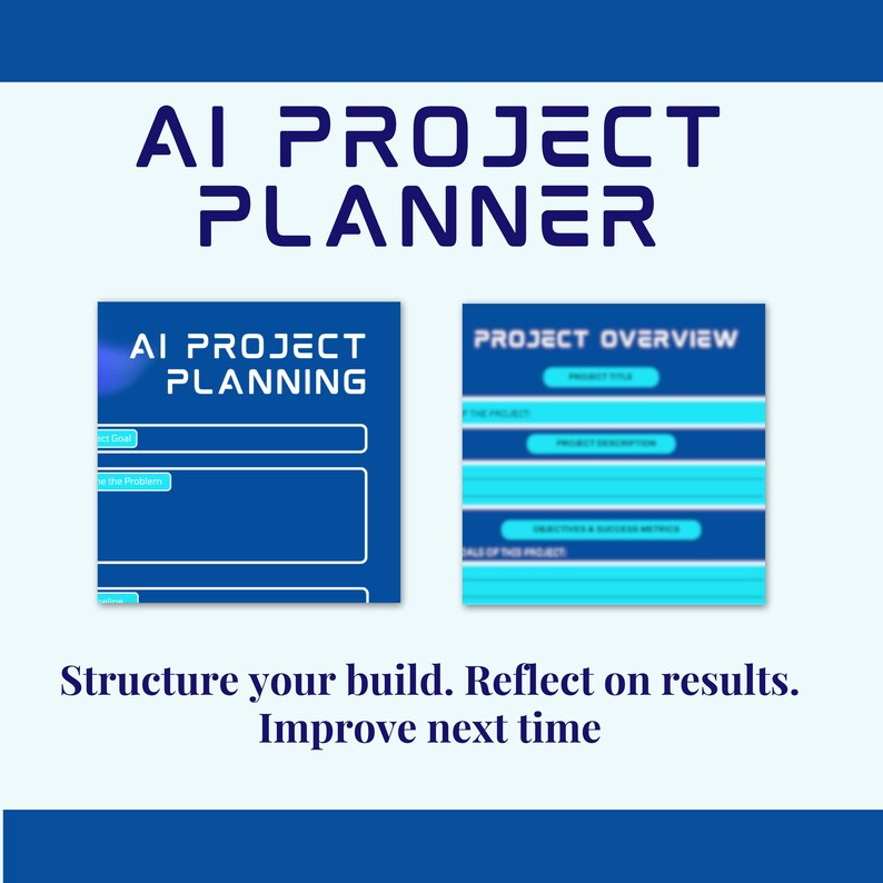 ai project planner journal