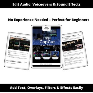 CapCut Video Editing eBook | Canva Editable PLR Digital Product | Video creator ebook Capcut Guide Rebrand & Resell, capcut plr guide, video editing ebook, capcut mrr ebook, canva ebook template , editable video guide, tiktok video editing, faceless video editing , video editing plr ,capcut editable book , social media plr , digital product mrr , rebrand and resell , plr rights included , video reels plr , capcut blueprint ,video creation guide ,sound effects pack ,dfy digital products