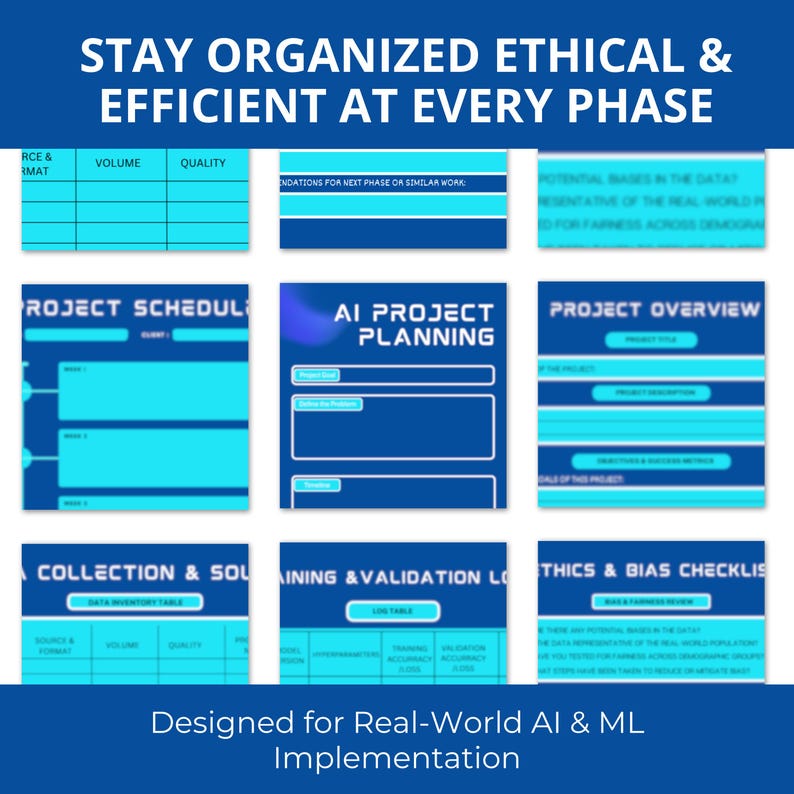 ai project planner journal