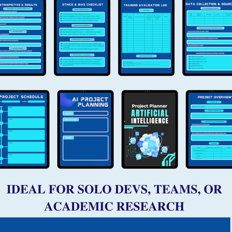 ai project planner journal
