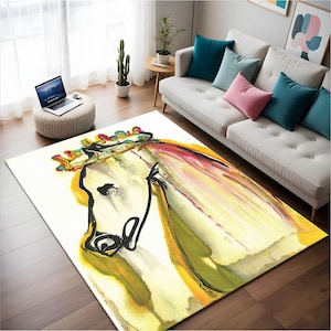 Caligula by Salvador Dali Quality Fine Art Print Framed, Living Room Rug,Office Rug,Artistic Rug,Area Rug,Art Rug,Washable Rug,Non Slip Rug
