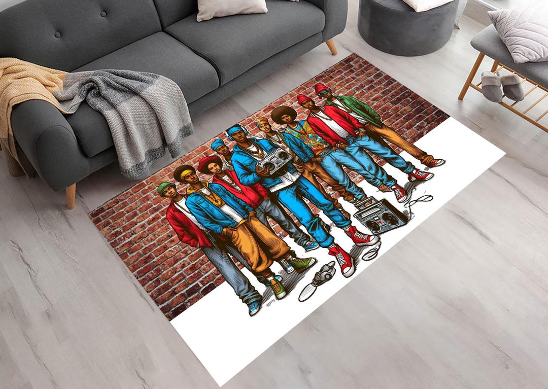 Hip Rugs Hip Hop Legends Rug: Music Room Decor, Unique Area Rug - Etsy