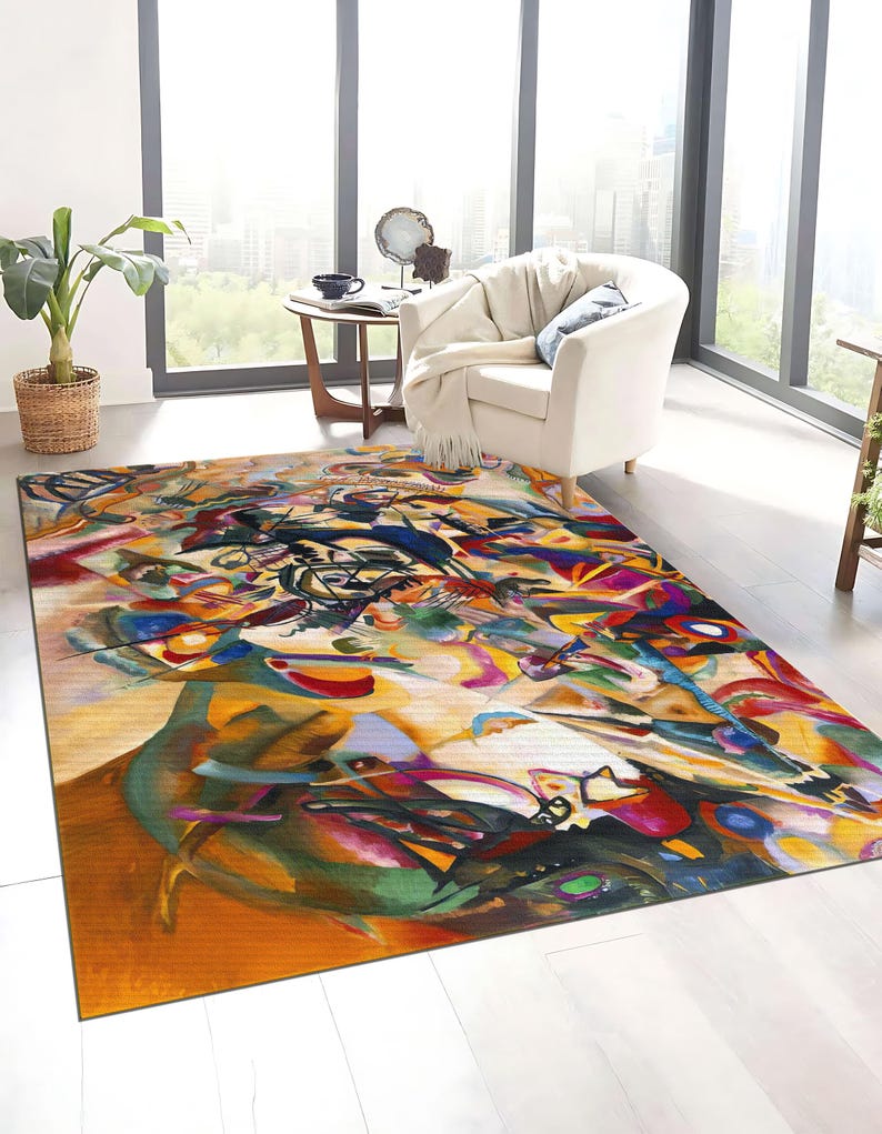 Kandinsky Rug Colorful Abstract Art Print Modern Home Decor Living kandinsky-rug-colorful-abstract-art-print-modern-home-decor-living