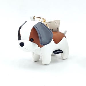 Beagle Leder Charme, einzigartige Taschenanhänger, Taschenanhänger aus Leder, niedliche Schlüsselanhänger, Taschenanhänger, Schlüsselbund Geschenk, Tier Schlüsselbund, Hundeliebhaber