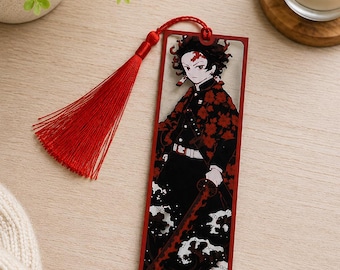 Anime Bookmarks – 3D Printed Anime Bookmarks with Cord | Sustainable PLA | Gift for Otaku & Bookworms