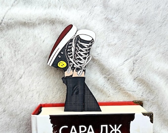 Sneaker Bookmark – 3D Printed Shoe Bookmark | Streetwear & Urban Style | Cool Gift for Teenagers and Sneaker Fans
