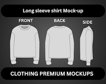 Clothing Fashion Streetwear Double Layered Oversized Longsleeve V2