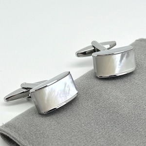 Shell Cufflinks| Mens Natural CuffLinks | Handmade Men&#39;s Jewelry | Gift Formal Wedding Accessory |  Gift for Him Men