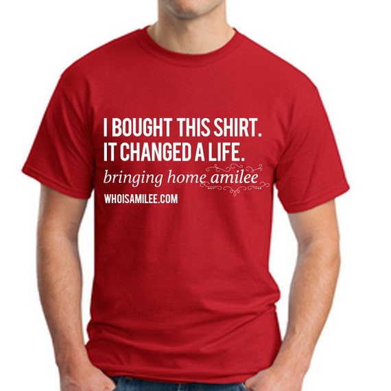 adoption shirt fundraiser