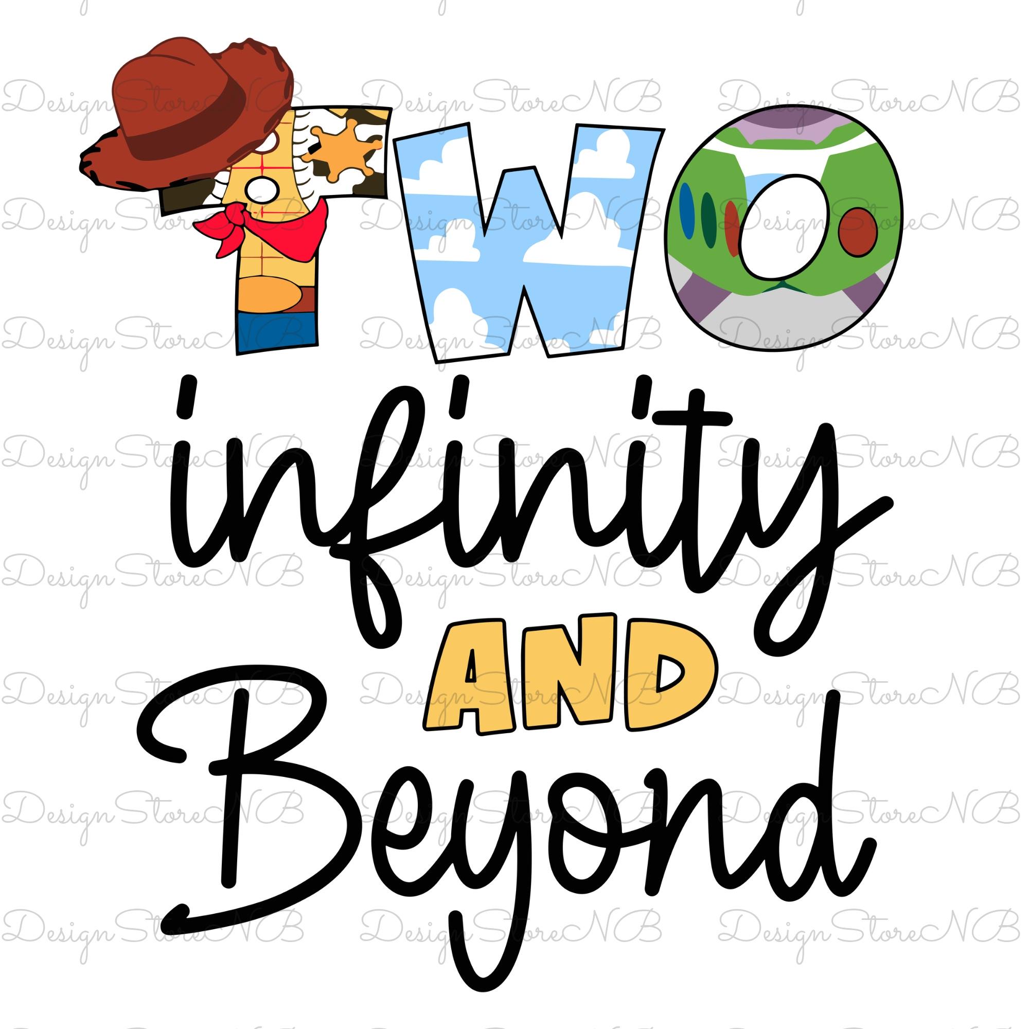 Two Infinity and Beyond Clipart - Etsy, image size:2000x2000