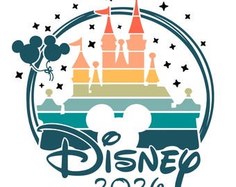 Castillo de Disney 2025-2026 Svg-Png, Viaje a Disney 2025-2026 PNG, Vacaciones en Disney Svg, Vacaciones familiares Svg-Png, Reino Mágico Svg-Png, Escuadrón familiar