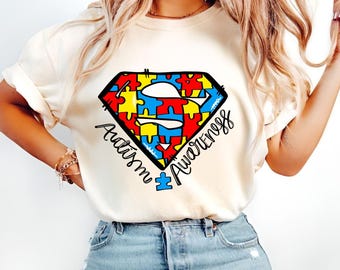 Autism Superhero PNG, Awareness Art (Digital Download)