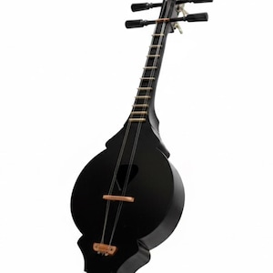 Auténtico laúd tailandés Sueng / Instrumento folclórico tradicional artesanal / Madera de teca maciza / Regalo único para músicos