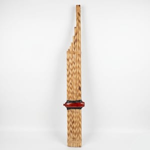 Auténtica armónica tailandesa de bambú Khaen / Tonalidad de La menor / Instrumento de viento de madera hecho a mano