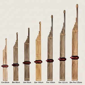 Handmade Thai Khaen Bamboo Mouth Organ | Professional Silver Reeds (Learning Guide Included)