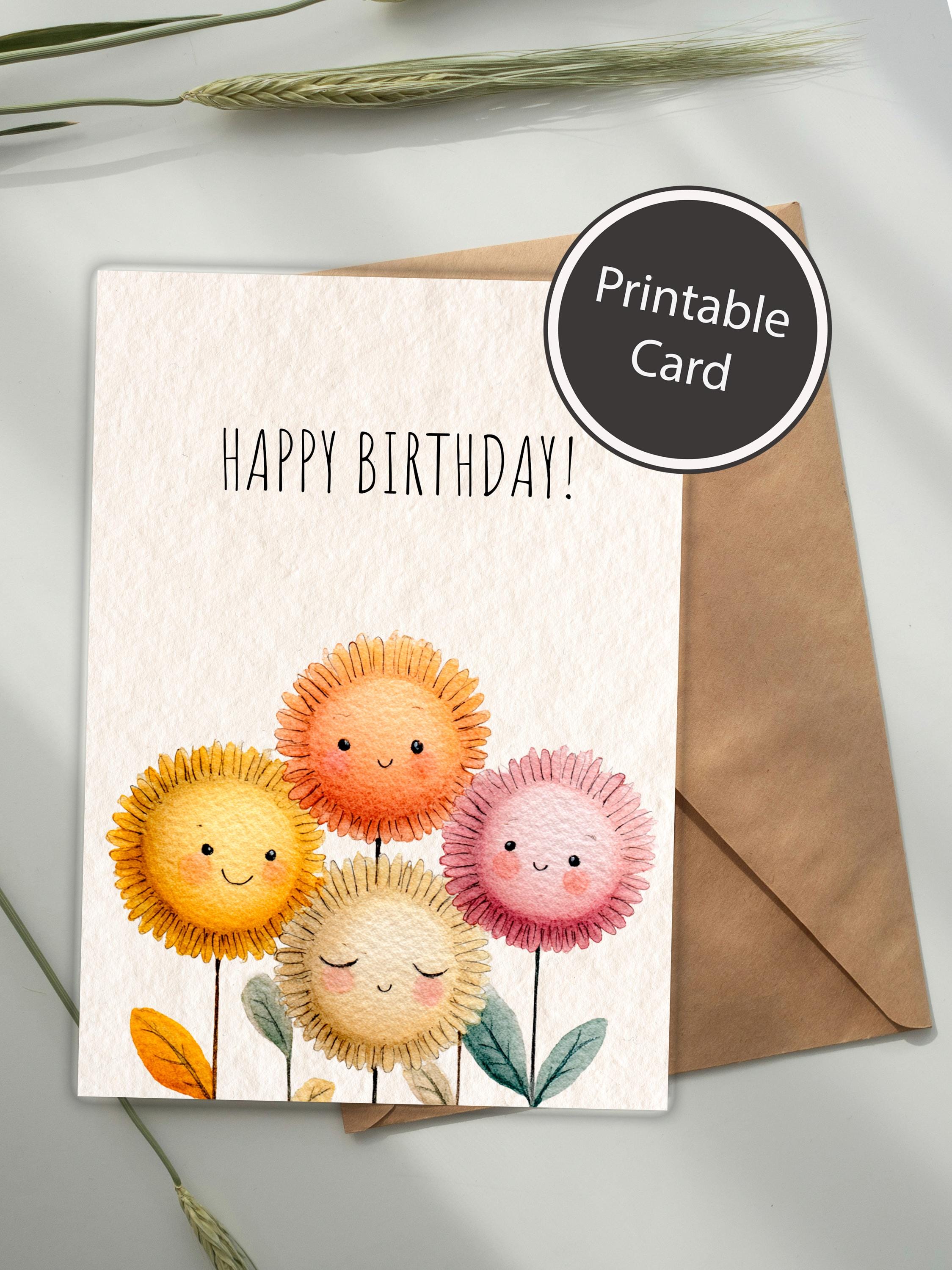 Karte zum 90. Geburtstag - Elegante Glückwünsche mit Blumen Aquarell Karte zum 90. Geburtstag - Elegante Glückwünsche mit Blumen Aquarell