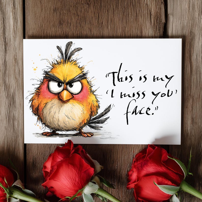 Funny Birds Clipart Bundle | Cute Cartoon Bird PNG & JPG Set | Whimsical Animal Illustrations | Kids Birthday, Cards | Instant Download image 5