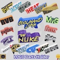 LOGO Darts Holder/Stand Luke Littler, The Asp, CoolHands, SnakeBite, Voltage, Rocky, The Bullet, Iceman, Chizzy, Hollywood, Shaggy, MVG etc