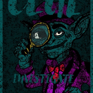 CUSTOM MTG Clue Token