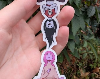 Marceline and Princess Bubblegum Sticker (Adventure Time)