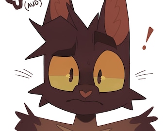 Character headshot digital artwork commissions (furry, human, feral, pets + more)