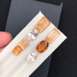 28.86 Ct Natural Katlang Topaz Lot Imperial Champagne Loose Gemstone Collection