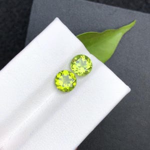 POPLYKE Peridoto, collana da donna in argento Sterling peridoto