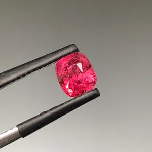 1.49 Ct Natural Burmese Spinel Cushion – Vivid Pinkish Red Loose Gemstone