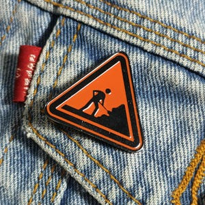 Roadworks Enamel Pin – Free Gift Box