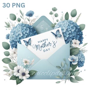 30 PNG Muttertag Liebe Clipart Bundle, Blumen Mutter PNG, glückliche Muttertag Grafiken, Sublimationsdesigns, kommerzielle Nutzung