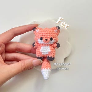 Fox Crochet Pattern PDF (low-sew)