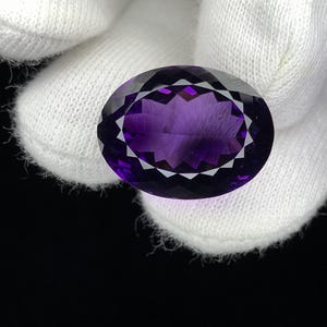 Purple Amethyst Gemstone - 34.10 Carats, African Origin