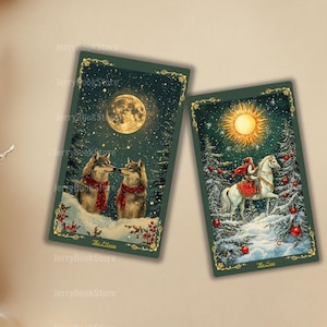 【正規品タロットカード】美麗イラスト✨ビンテージクリスマスタロット The Vintage Christmas Tarot【タロットカード】 | musemuse
