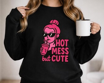 Pakiet Girly Attitude PNG, różowe naklejki Kawaii (do pobrania cyfrowego)