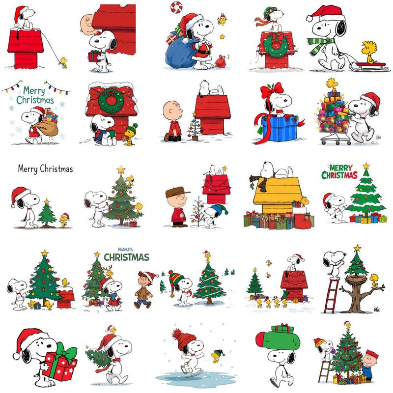 Snoopy navideño - Etsy México