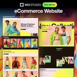 ファッションeコマースウェブサイトテンプレート – コーディング不要のオンラインストア | 安全な決済、即時ダウンロード | ブティックデザイン