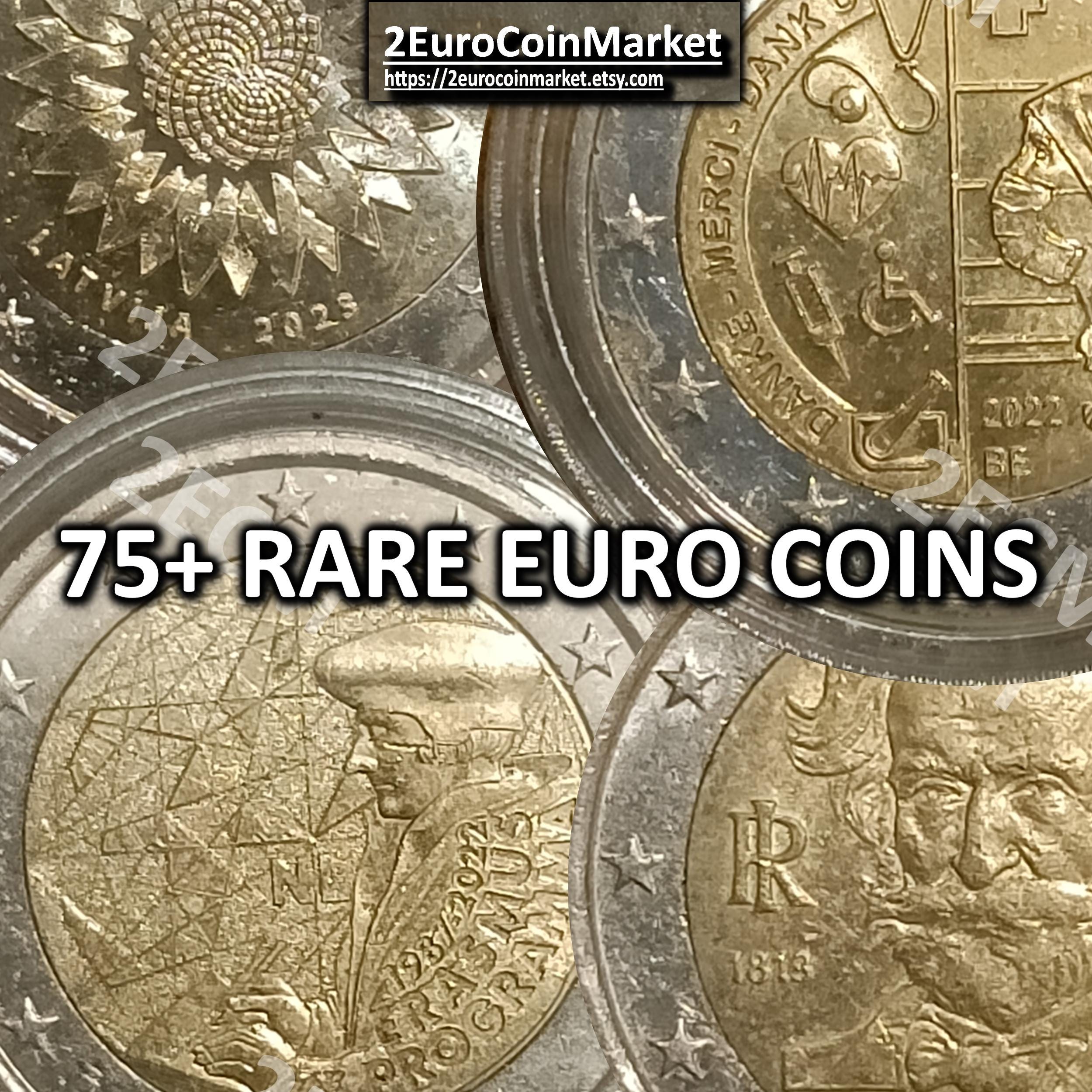 Rare euro coins - Etsy 日本